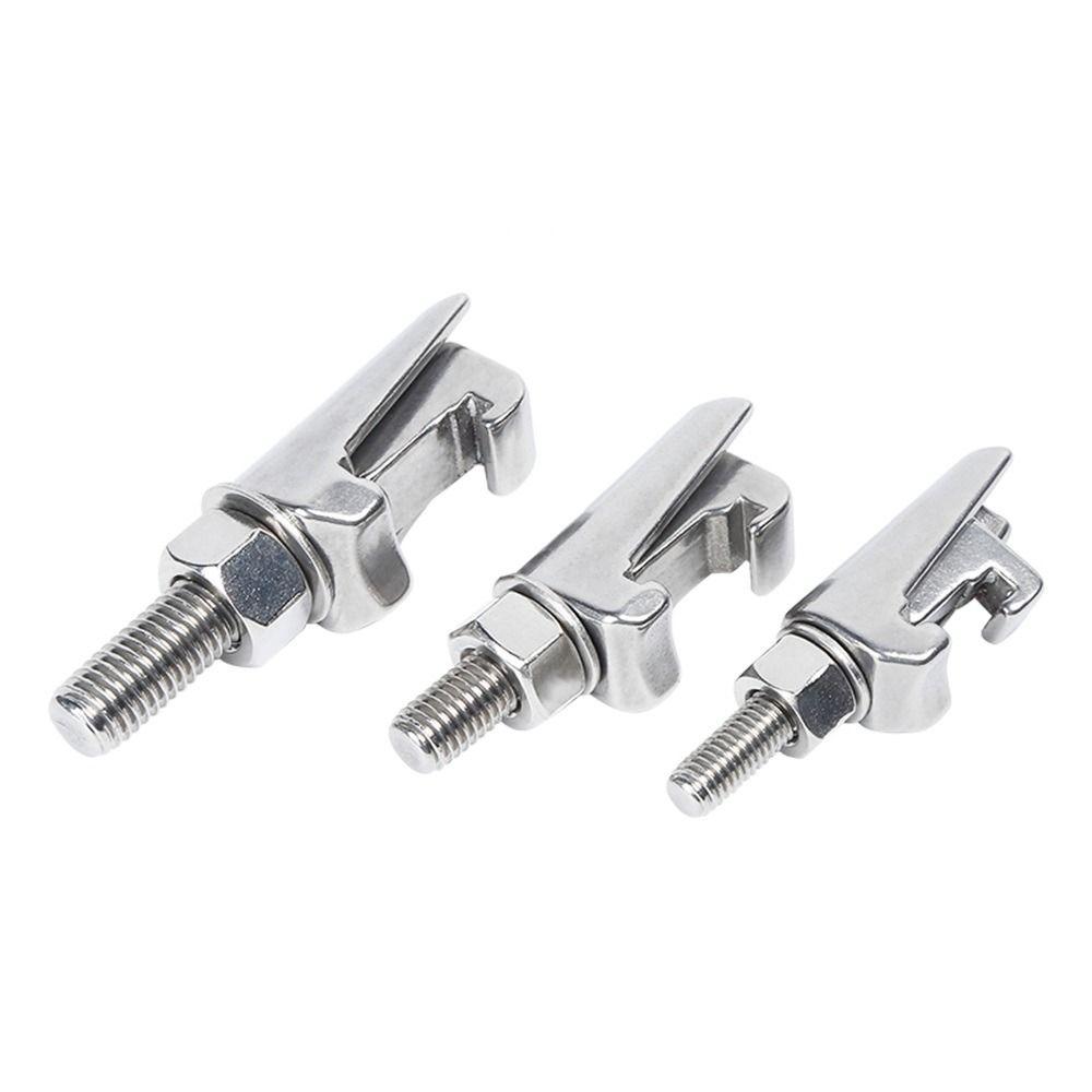 1Pcs M8 M10 M12 ISO Double Claw Clamp ISO-K Flanges MF Flanges Vacuum Flange Clamp Quick Mount 304 Stainless Steel