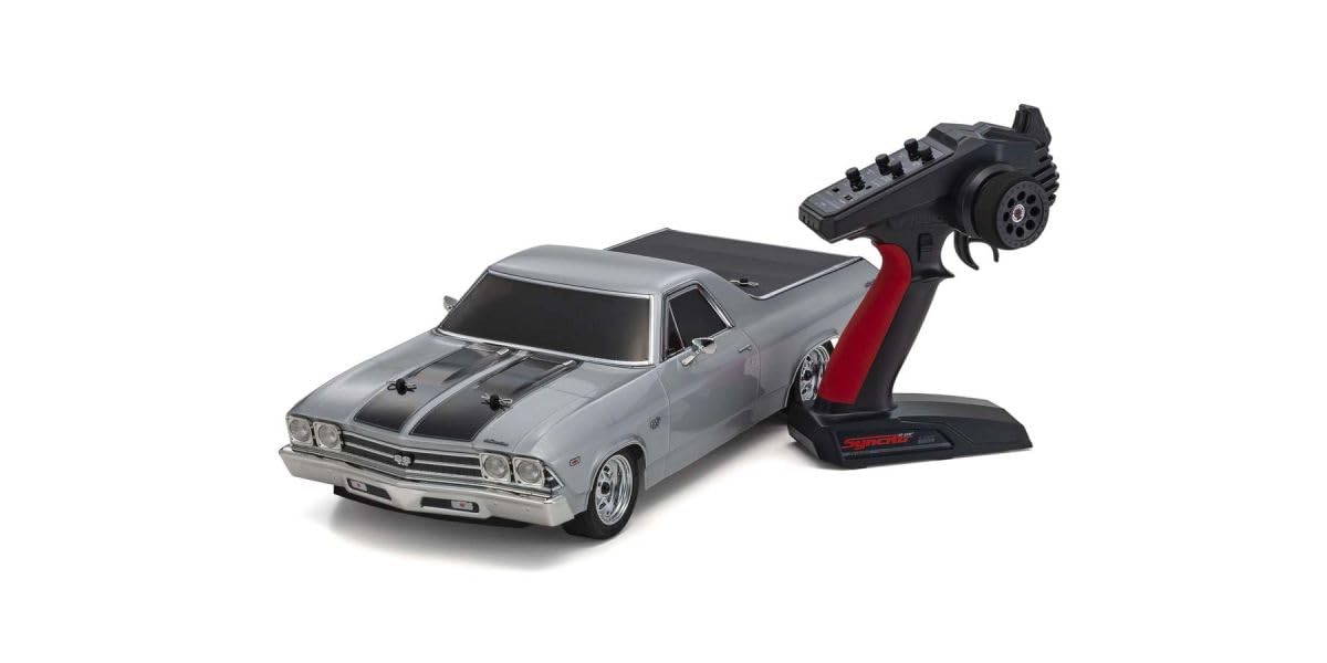 

Kyosho EP 4WD Fazer Mk2 FZ02L Readyset с 1969 Chevrolet El Camino SS 396 Cortez Silver Электрическая радиоуправляемая модель 1/10 (р) (34419T2)