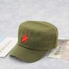 Kinesisk kommunistisk röd arméhatt för män Red Star Army Cool hatt