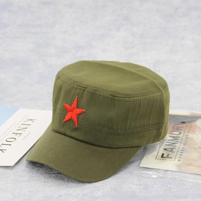 Sombrero del ejército rojo comunista chino, sombrero fresco del ejército de la Estrella Roja para hombres