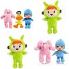Adorable Pocoyo Elly Pato Loula Sleepy Bird Soft Plush Stuffed Figure Toy Doll Gift For Kids