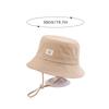 Simple Baby Bucket Hat For Kids Panama Basin Cap Summer Toddler Fisherman Hats  Boys Girls