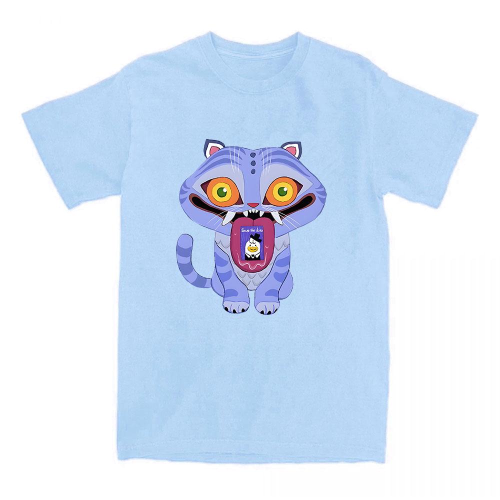 KPop Demon Hunters Derpy Women's Top Short Sleeve Cotton Female Tshirts Summer Round Neck Fashion T-shirt Movie Print T Shirts