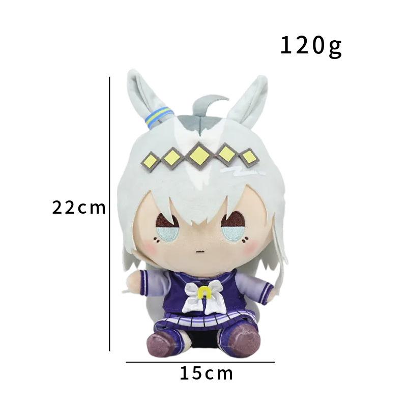 Anime Uma Musume Pretty Derby Plush Cute Agnes Tachyon Stuffed Doll Toy Anime Peripheral Collection Toy For Kid Birthday Gifts