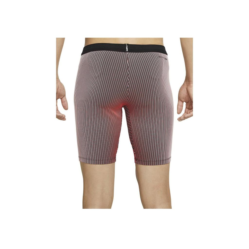 Nike Paski Oddychające Szorty do Biegania Sportowe Fitness Treningowe Męskie Dolne Jasno-Głęboko-Czerwone DA1430-014