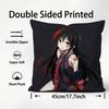 A-Akame Ga K-Kill Cushion Cover Comfortable Reversible Pillow Cover Ideal for Car Sofa Bedroom & Beyond