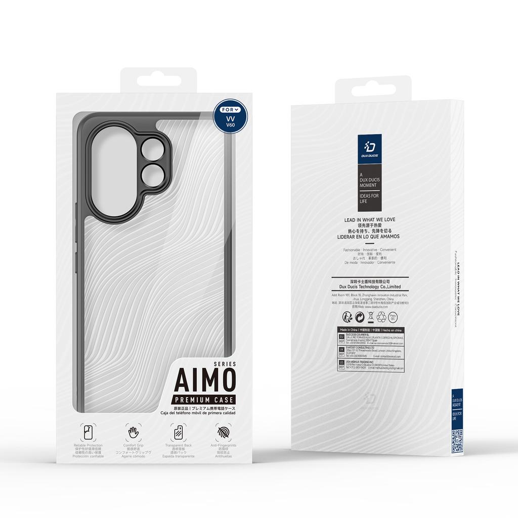 For Vivo V60 5G Case DUX DUCIS Aimo Series TPU+PC Matte Drop-proof Phone Cover (REACH Certification)