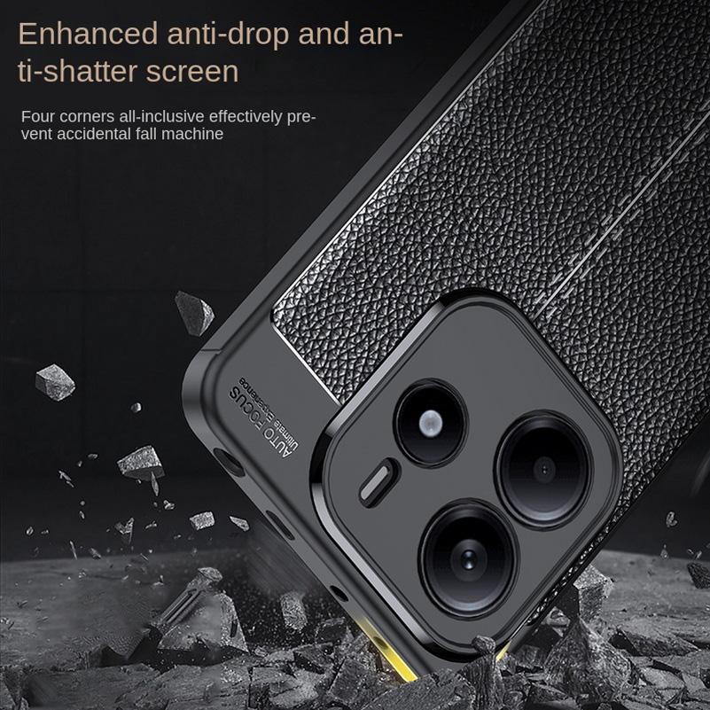 Für Xiaomi Redmi Note 14 4G Note 13 Pro + Note13 Pro Note 13 Hülle Weiches Silikon Schutz Rückseite