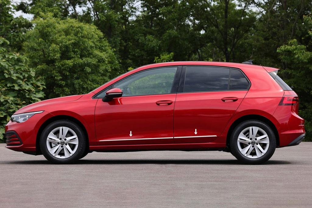 

Молдины на двери (4 шт, нерж) для Volkswagen Golf 8