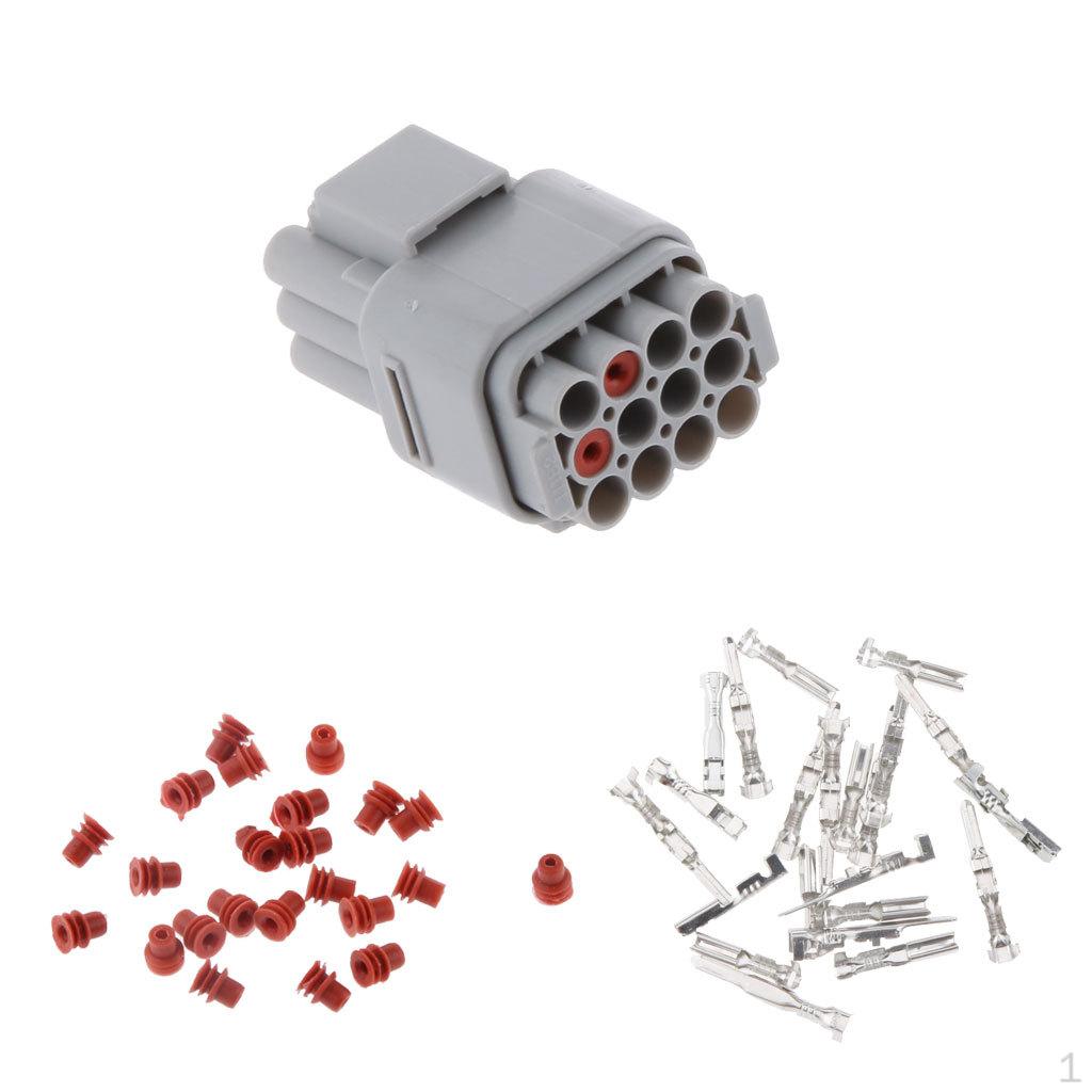 

12-контактные автомобильные водонепроницаемые штекерные разъемы блок