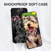 Black Tpu Case For Xiaomi POCO M4 X4 C40 Pro 4G 5G X3 NFC 5G F3 F4 GT Yorkshire Terrier Dog