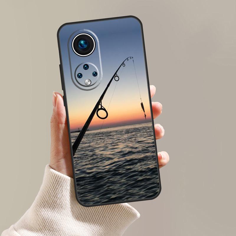 

hunting Fishing Sunset Case For Honor Magic 7 5 6 8 Pro 200 400 50 70 90 Lite X8c X8b X9a X9b X9c X9d Win RT Cover Honor X9a