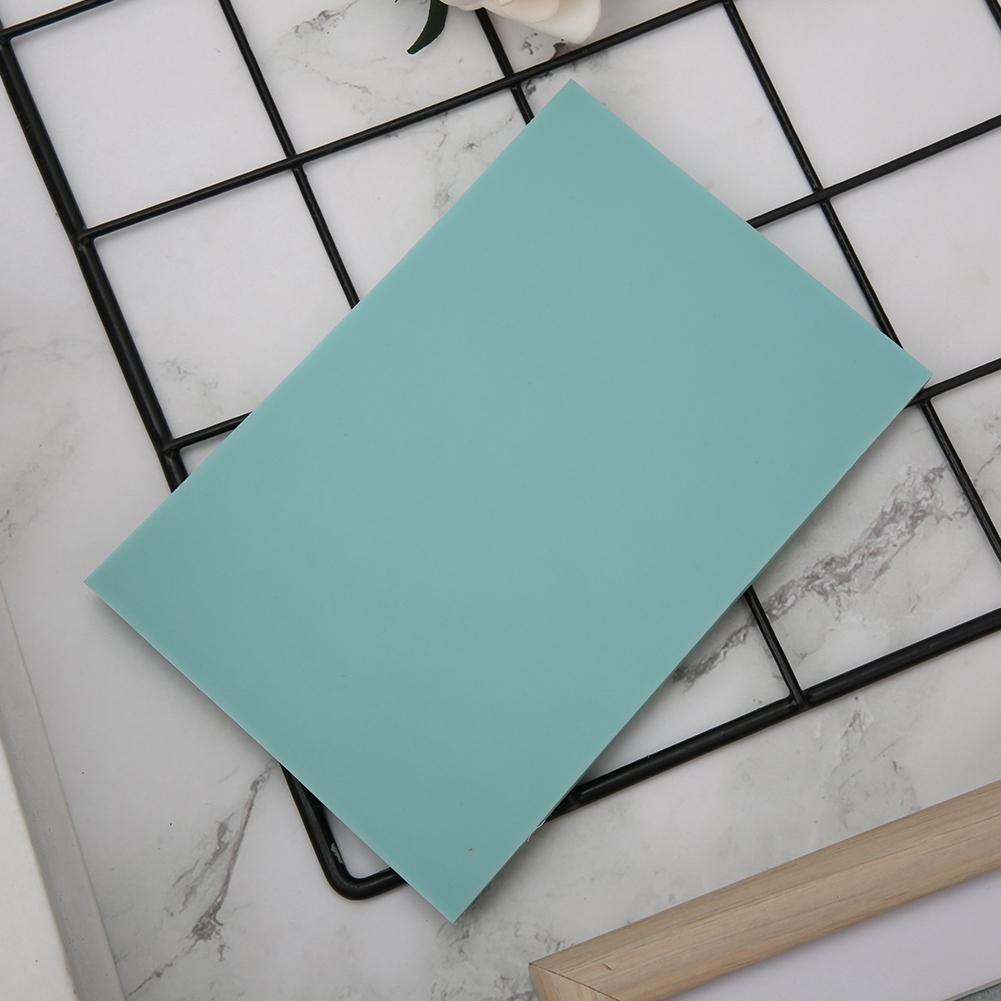 Jelly Rubber Stamp Thin Carving Block for DIY Handmade Rubber StampsMint Green