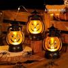 Lanterna de Mão de Abóbora Assustadora de Halloween