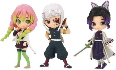 Demon Slayer Q posket petit Kocho Uzui Kanroji Mitsuri Set Vol. 4 Shinobu, Tengen, 3-teilig