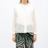 Blouse blanc écru dentelle betsy col montant Femme LA PETITE ETOILE