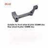 Aluminium Alloy Disc Brake Bracket Mount Adapter Bike Disc Brake Adapter  Bike Brake Accessories