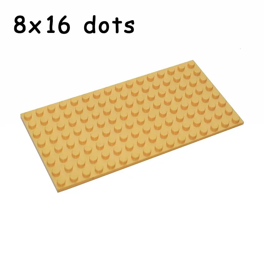 Non-Toxic 92438 Thin Figures 8*16 Bricks 8X16 Dots Diy Educational Building Blocks Moc Creative Assemblable Construction Toys For Children