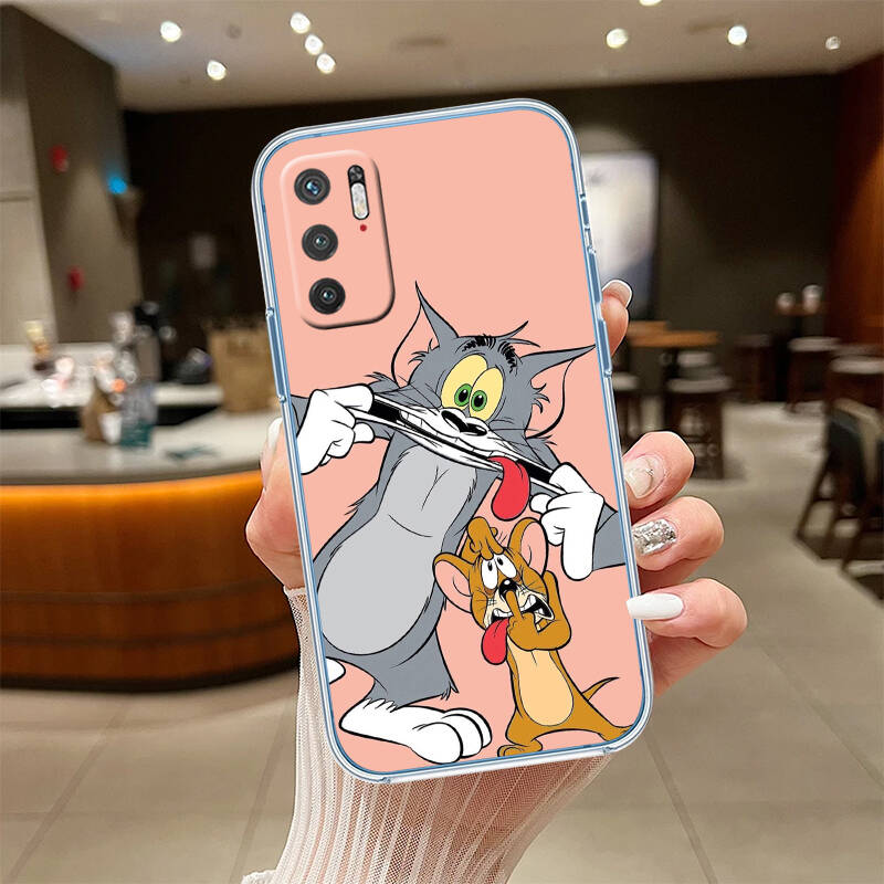 Tom and Jerry Cartoon Phone Case for Motorola G14 G15 G24 G30 G31 G32 G34 G41 G42 G51 G52 G50 G60S G60 G62 G72 G71 G73 G84 G85 G200 E32