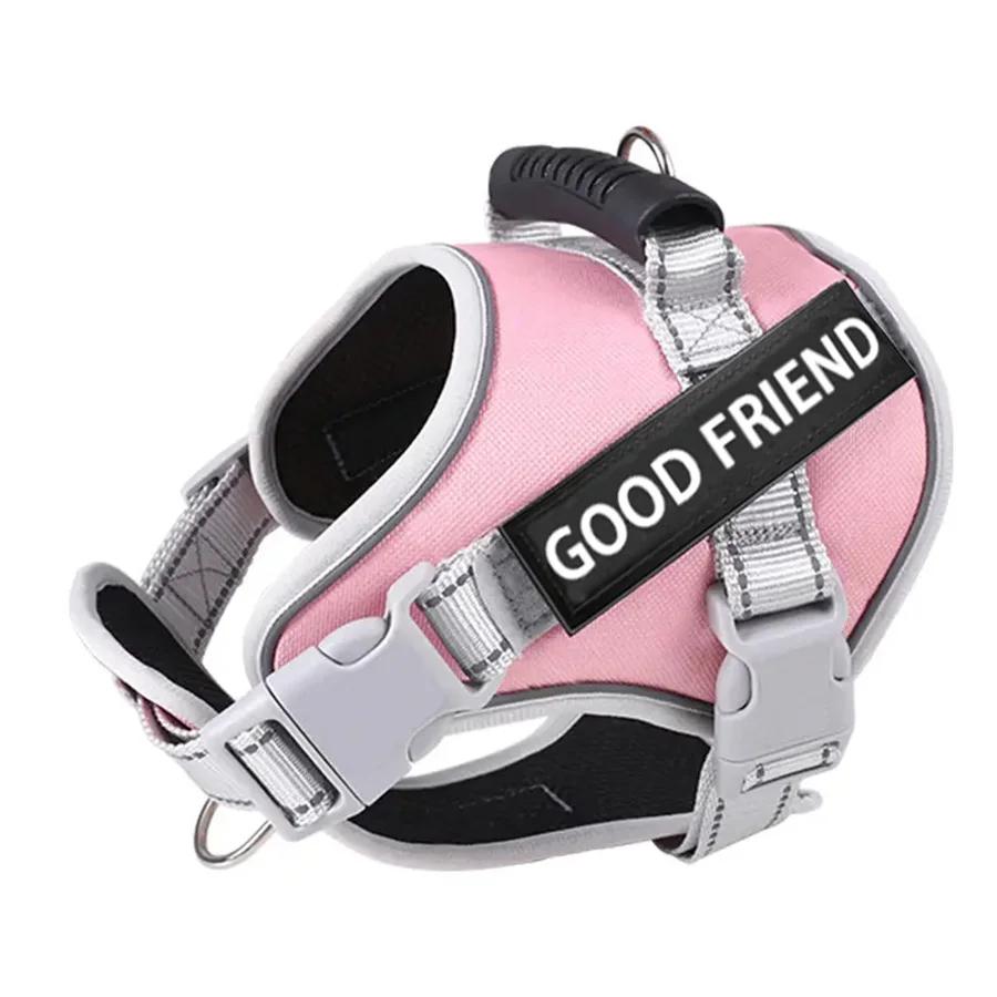 Küçük ve Orta Boy Köpekler İçin Köpek Tasması, Ayarlanabilir Yansıtıcı Evcil Hayvan Yelek Tasması, Açık Hava Yürüyüşleri İçin