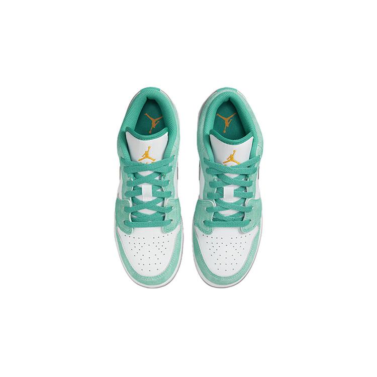New Jordan Kids Air Jordan 1 Low 'New Emerald' Sneakers DO8244-301
