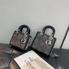Dámská kabelka s kamínky, lehká luxusní, 2025, Princess Diana, do ruky, crossbody, přes rameno - Vynikající malý čtvercový design