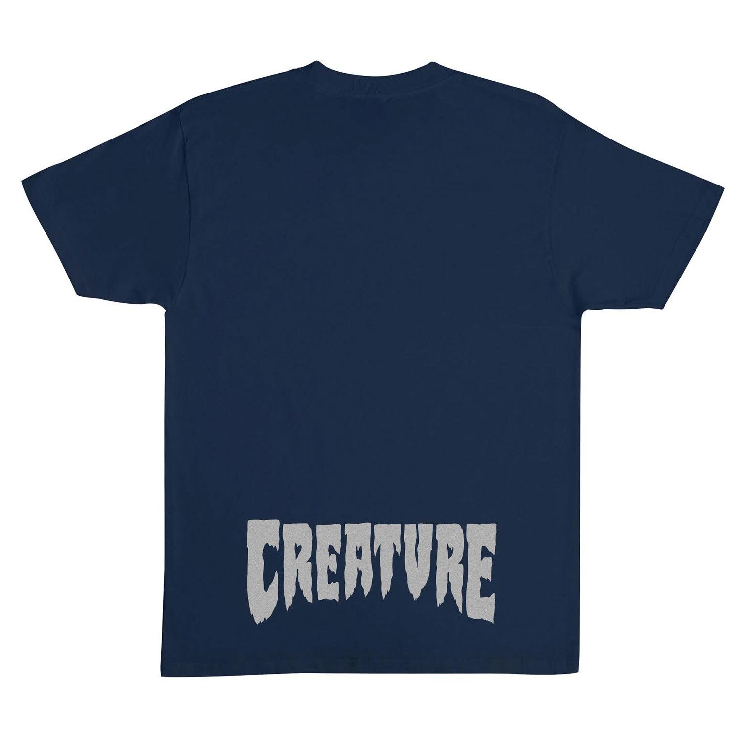 Creature Skateboards Shirt Patent Navy 2XL