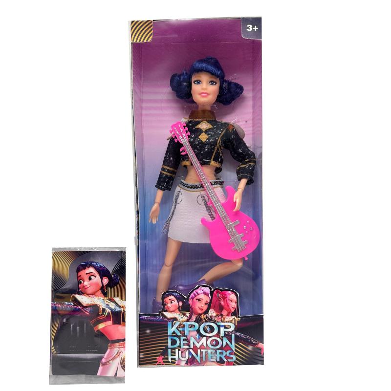 Kpop demonų medžiotojo veiksmo figūrėlė Mimi Mira Zoe graži princesė mergaitė lėlė plastikinė „pasidaryk pats“ žaislo dovana vaikams