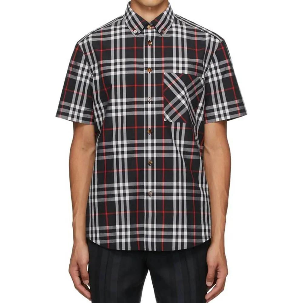 Burberry Shirt Men`s Marine Blue 80734111