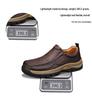 Hete Verkoop Heren Casual Leren Slip-on Loafers, Grote Maat 48