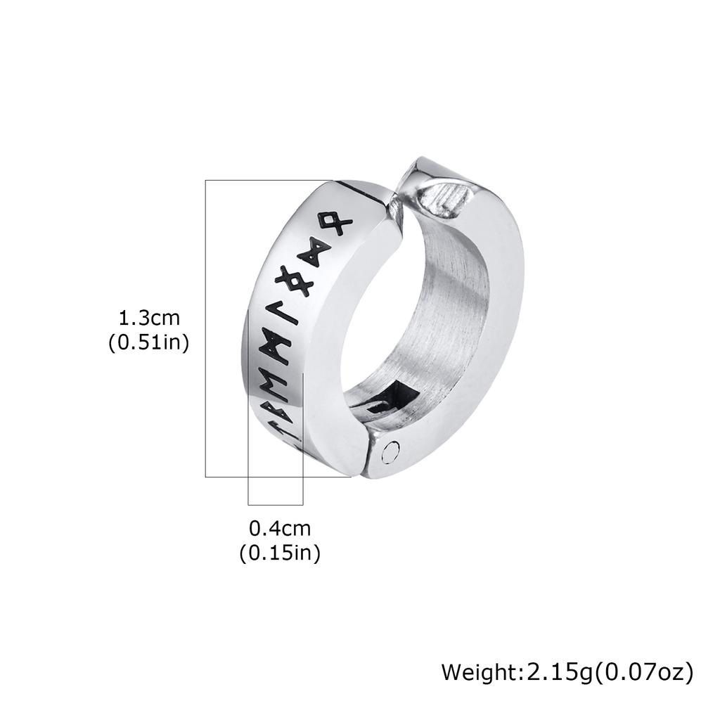 Pendientes de Aro Punk de Moda sin Perforar con Clip para Hombres Mujeres, Brazalete de Oreja Magnético Pequeño, Clip para Hélice de Oreja Genial Hip Hop Unisex