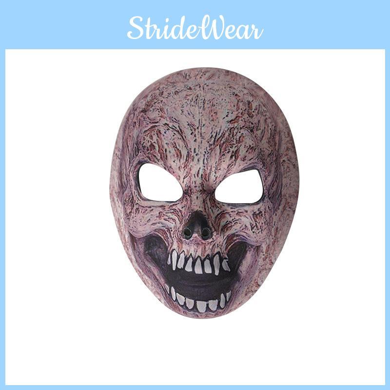Halloween Face Mask With Classic Female And Male Skull Styles For Party And Stage Performances