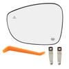 Rearview Mirror Glass Door Wing Mirror Heated Side Mirror Glass Blind Spot for Chrysler Pacifica 2017-2026 Voyager 2020-2026 LHD