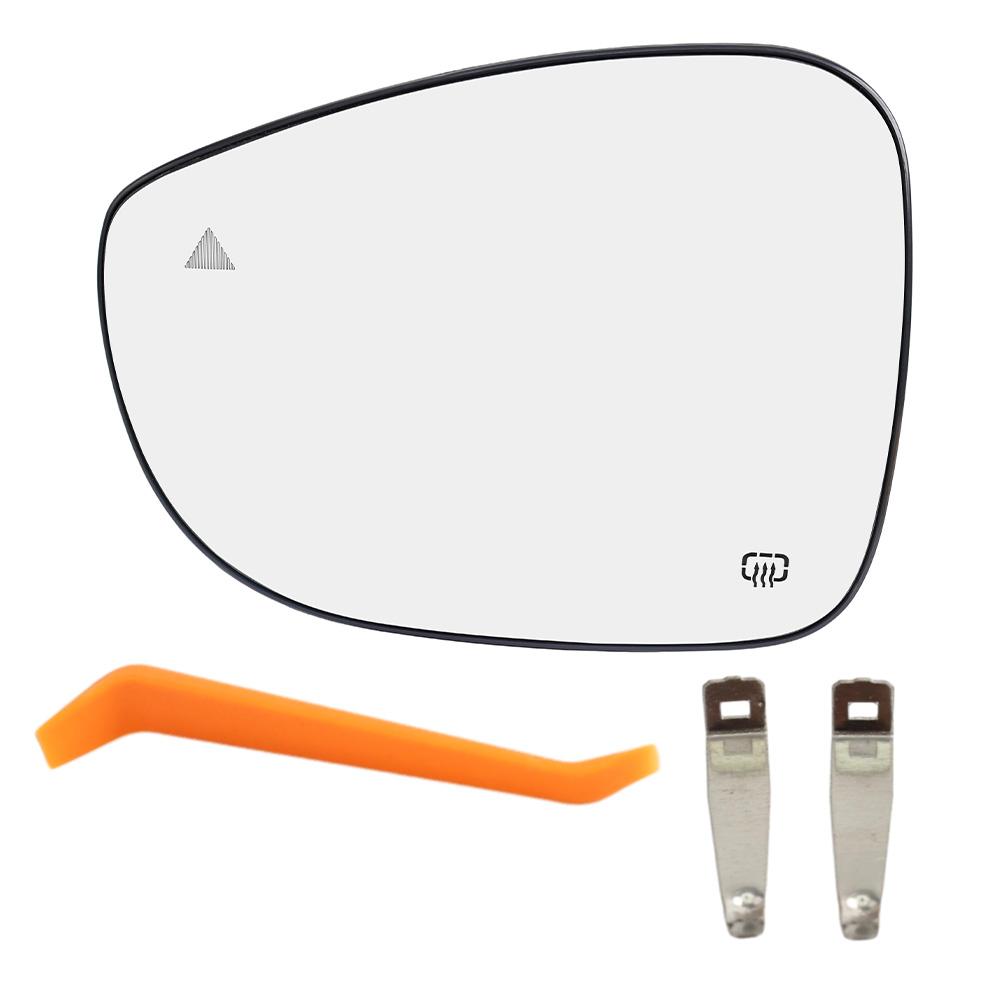 Rearview Mirror Glass Door Wing Mirror Heated Side Mirror Glass Blind Spot for Chrysler Pacifica 2017-2025 Voyager - LHD Left Driver Side