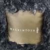MACKINTOSH Black wool fur quilted jacket coat 34 blackUsed
