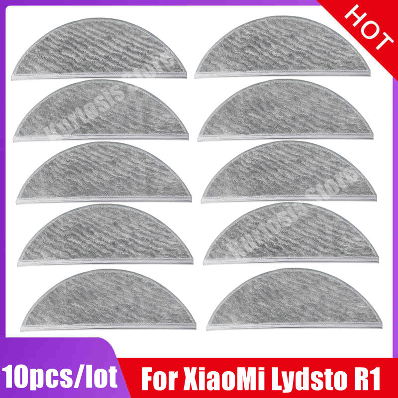 Mop Cloth HEPA Filter Side Brush For Xiaomi Lydsto R1 R1A Accessories Spare Parts Robot Vacuum Cleaner Replacement Mop Rags