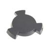 Whirlpool 481246238233 microwave turntable coupler Gray