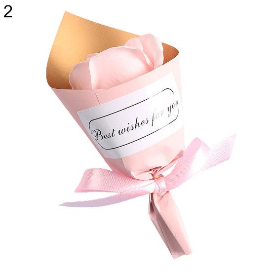 1 Blumenstrauß Mini handgemachte künstliche Seifenblume Geschenk Party Requisiten Home Ornament