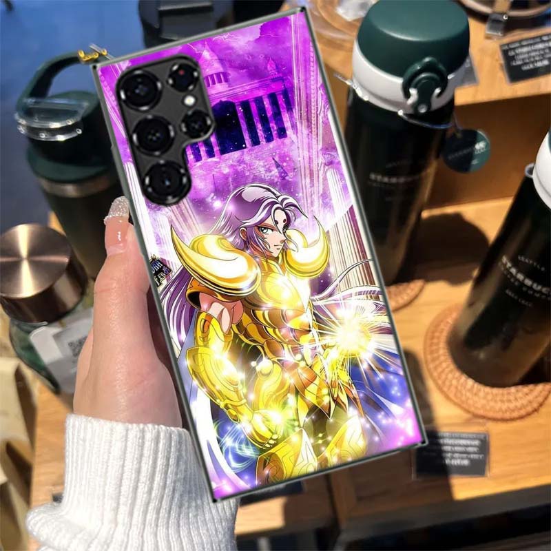 Saint Seiya Knights Of The Zodiac Cases Phone Case for Samsung Galaxy S26 Ultra S25 Edge S24 S23 FE S21 Plus S20 S22 S10 Cover T