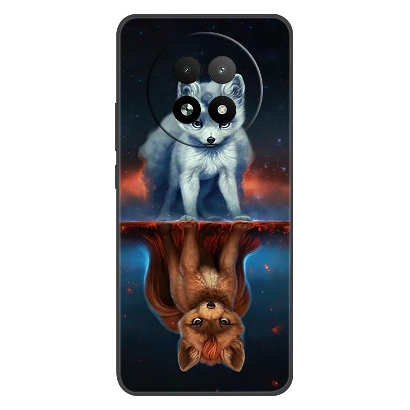 For Realme 13+ 5G Case Silicone Luxury Space Soft Bumper for OPPO Realme 13 Pro Plus 5G Phone Cover TPU Fundas Fashion Bag