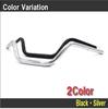 Life Design Johnson.97 700mm Long Handlebars, Knurled, American Off-Road, Universal Type, 22.2mm Steel, Universal Fit (Black)