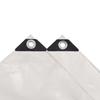 VidaXL Bâche 4x5 m Blanc Drap de Camping Protection Jardin Couverture Remorque 43844