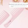 Hairdressing Pink Hair Brush Scalp Massage Fine Tooth Hair Combs Portable Wide Tooth Comb  Girls