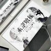 Black White Anime Desk Mat Tokyo Ghoul Mousepad Kaneki Ken Computer Gamer Non-slip Mouse Pad HD XXL PC Keyboard Desk Pad Playpad