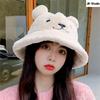 Winter Knit Trapper Hat Fleece Lined Thickened Earflap Beanie Windproof Warm Cold Weather Cap