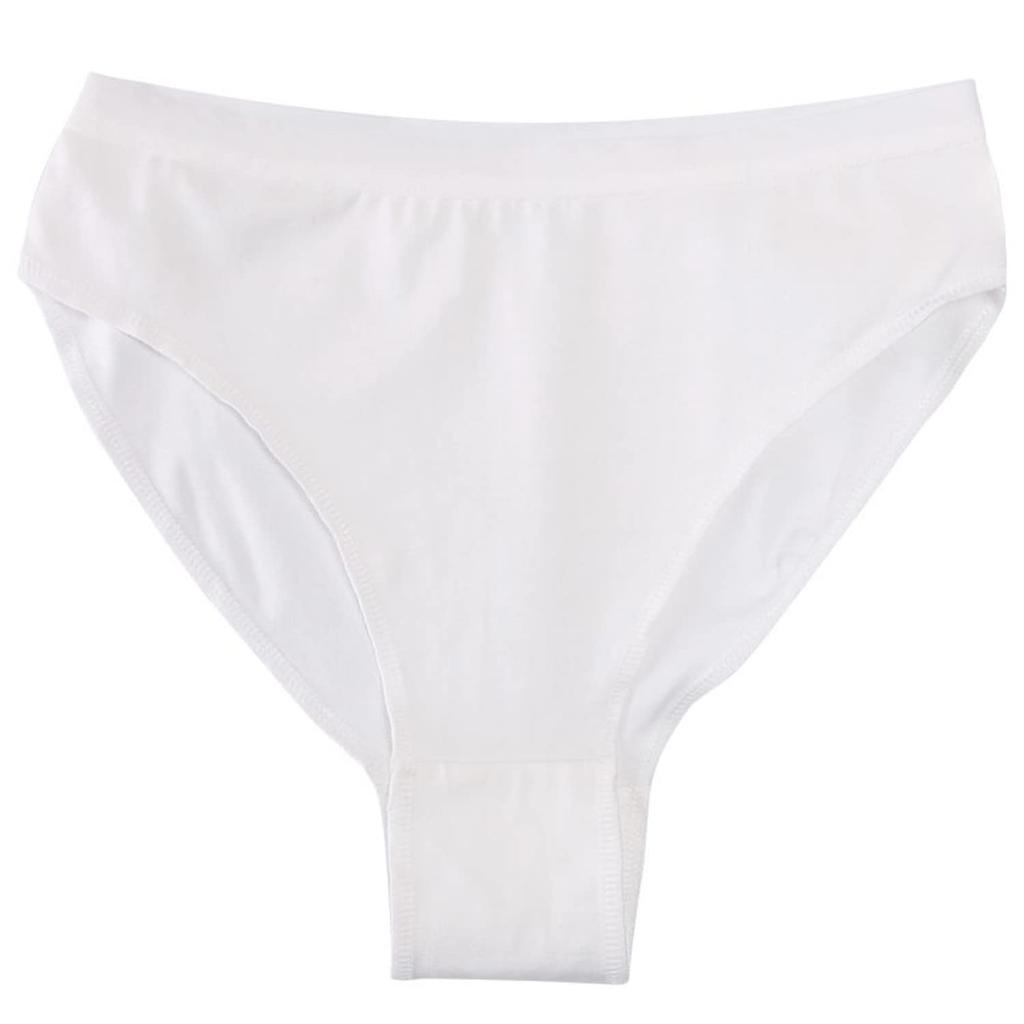 Pantaloni scurți de balet Bon Nou pentru copii și adulți (Bumbac) (Mărimea 130, Alb)