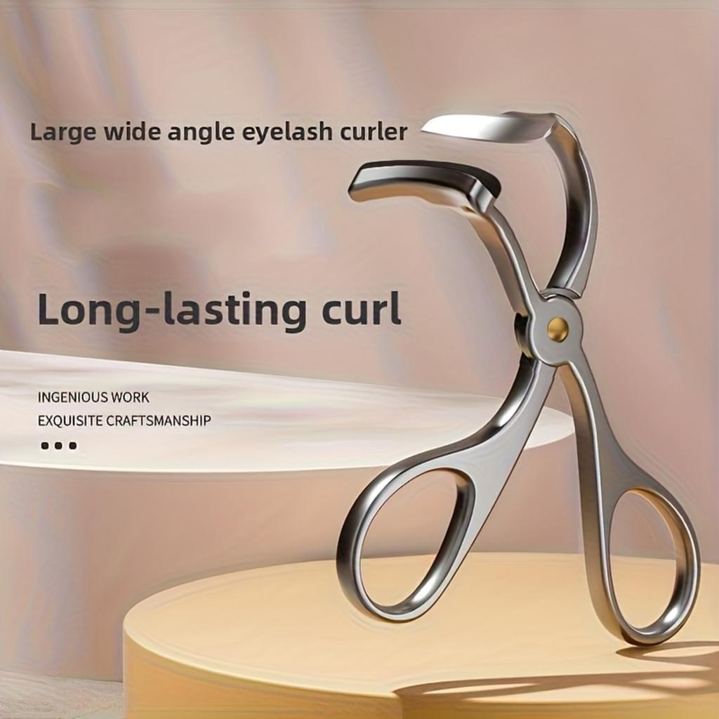 All Metal Stainless Steel Heavy-duty Eyelash Curler, Designed for Long-lasting Curling and Eyelash Shaping, Specifically for Eye Curves
