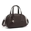 First Layer Cowhide Small Bowling Bag Hobo Bag Fashion Trend Handbag Leather Messenger Shoulder Bag