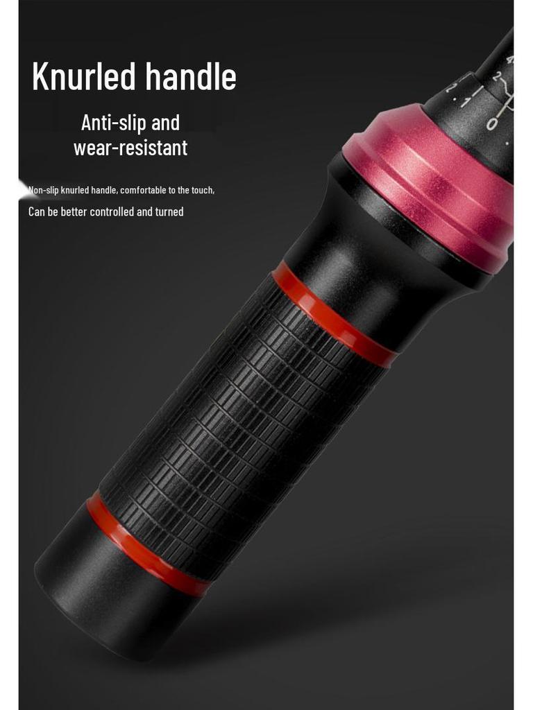 High-Precision Digital Torque Screwdriver with Adjustable Preset Mechanism