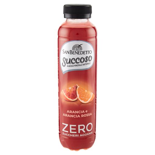 Bevanda arancia e arancia rossa - san benedetto - 0,4 l zero senza zucchero